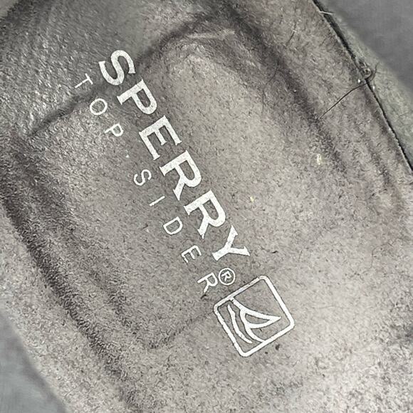 Sperry Harlow black ankle booties SIZE 7.5 EUC leather suede - Picture 6 of 10